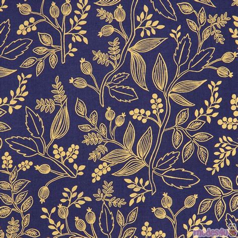 blue fabric with metalic gold|navy blue and gold fabric.